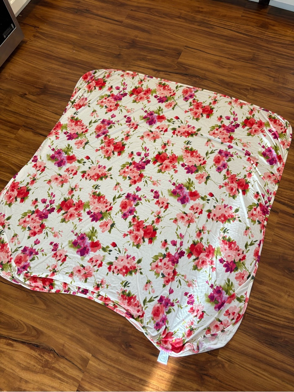 Lou Lou Floral Swaddle Blanket 48X48